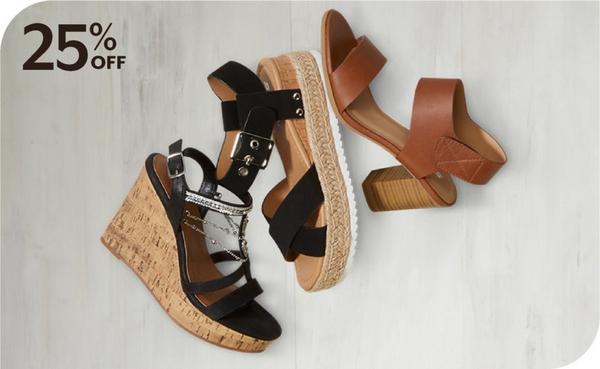 25% off Fashion sandals for women