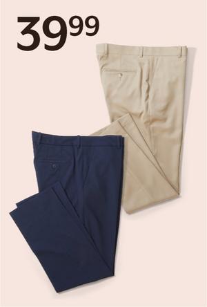 39.99 Perry Ellis® pants for men