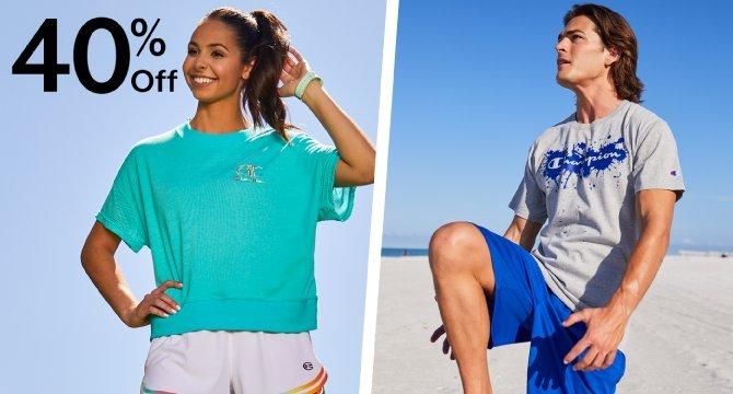 40% off Champion® for the family