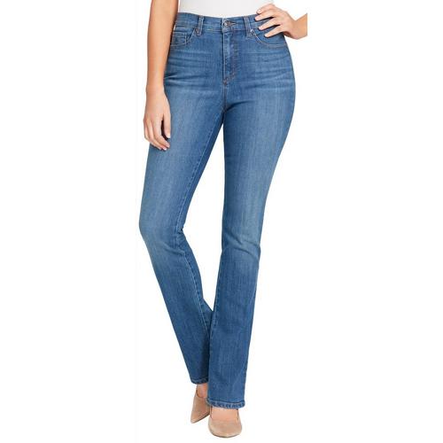 SIMPLY BE Womens Bootcut Jeans Stretch Denim Back-Concealed Elasticated ...