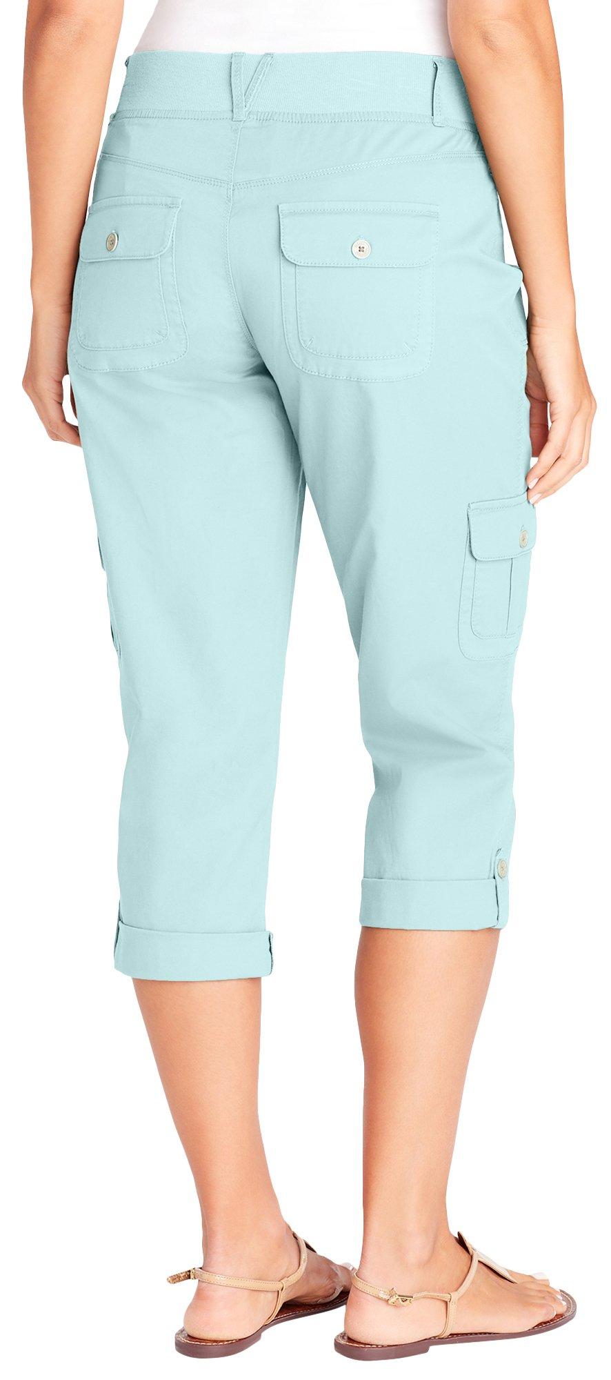 gloria vanderbilt cargo capris