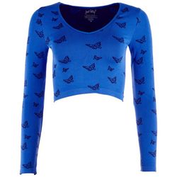 Just Polly Juniors Butterfly Long Sleeve Top