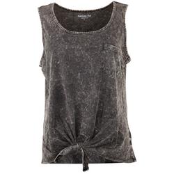 Rebelllious One Juniors Solid Tank Top