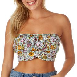 Almost Famous Juniors Emma Floral Tube Top