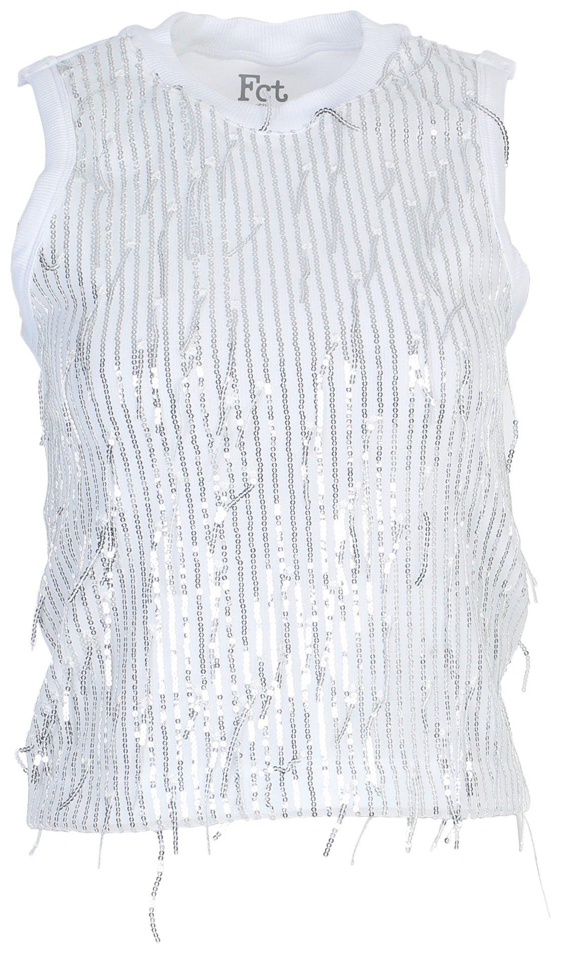 FCT With Love Juniors Embellished Tank Top