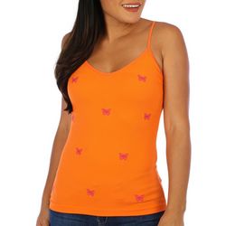 FCT With Love Juniors Butterfly Tank Top
