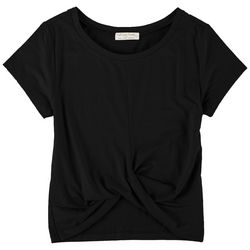 Full Circle Trends Juniors Twisted Front Top