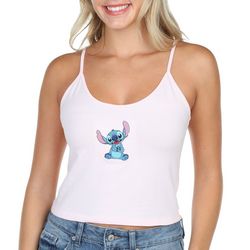 Disney Juniors Embroidered Stitch Sleeveless Top