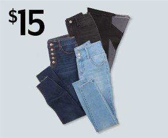 $15 Jeans for juniors