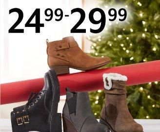 24.99 - 29.99 Boots for women