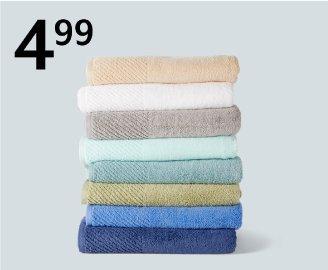 4.99 Eco Dry bath towels