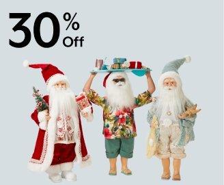 30% off Holiday décor
