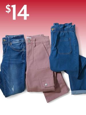 $14 Jeans or pants for girls