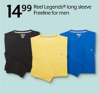 14.99 Reel Legends® long sleeve Freeline for men