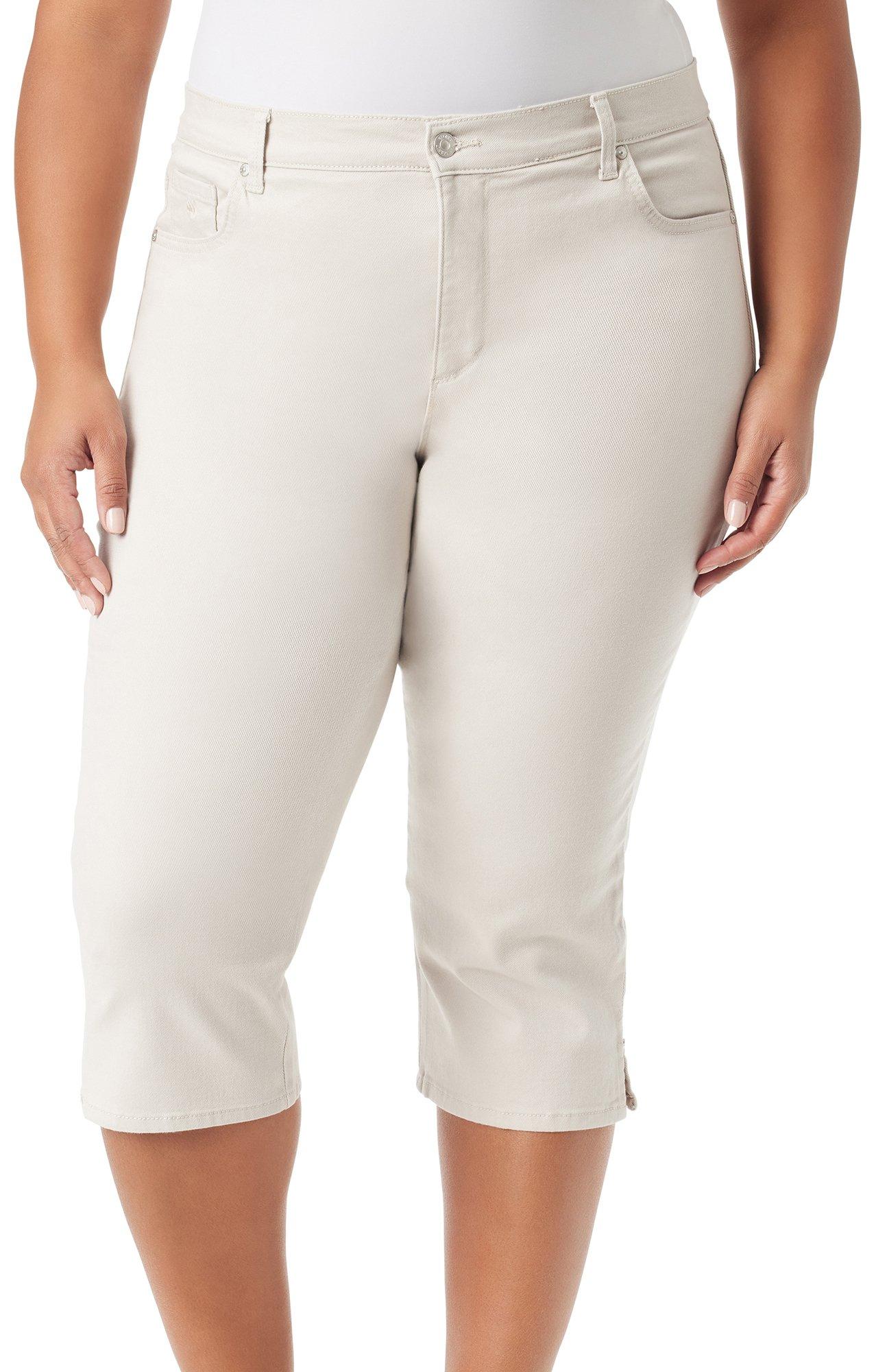 Women's Gloria Vanderbilt Luna Twill Skimmer Capris