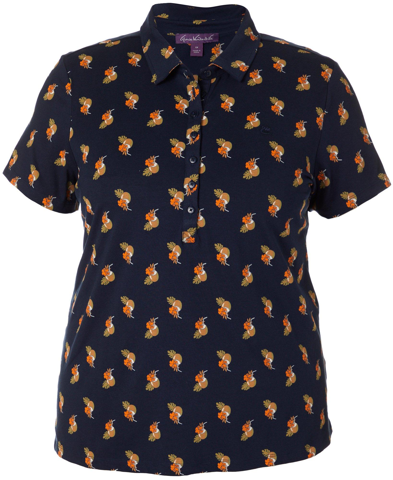 gloria vanderbilt polo shirts