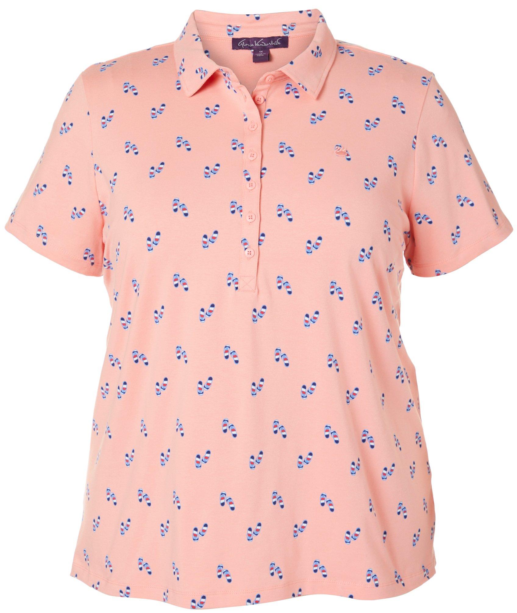 gloria vanderbilt polo shirts