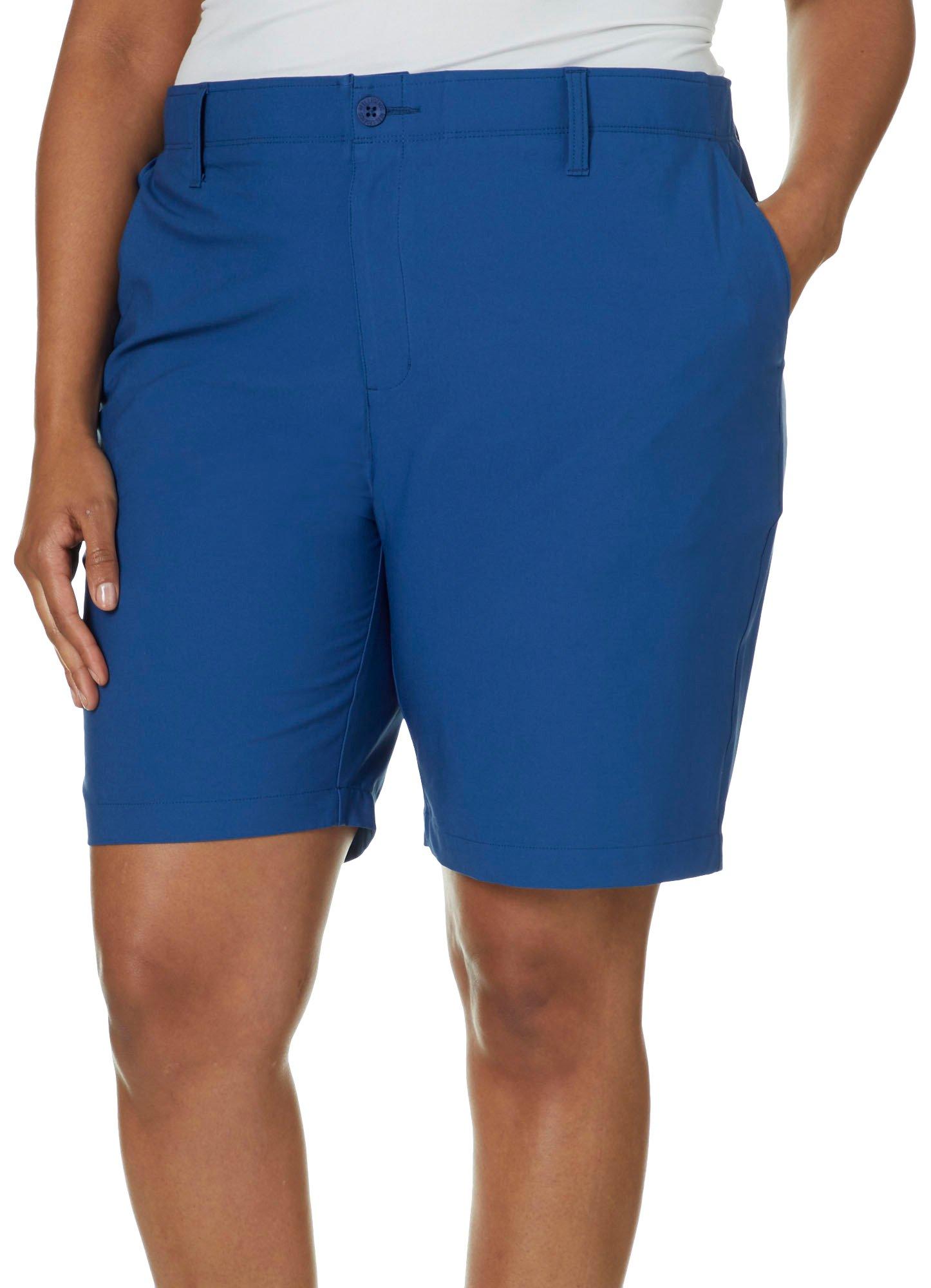 Reel Legends Plus Comfort Waist Solid Bermuda Shorts | eBay