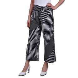 Petite Ring Front Croppped Pants