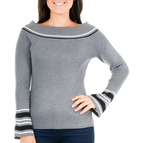NY Collection Petite Off-the-Shoulder Sweater
