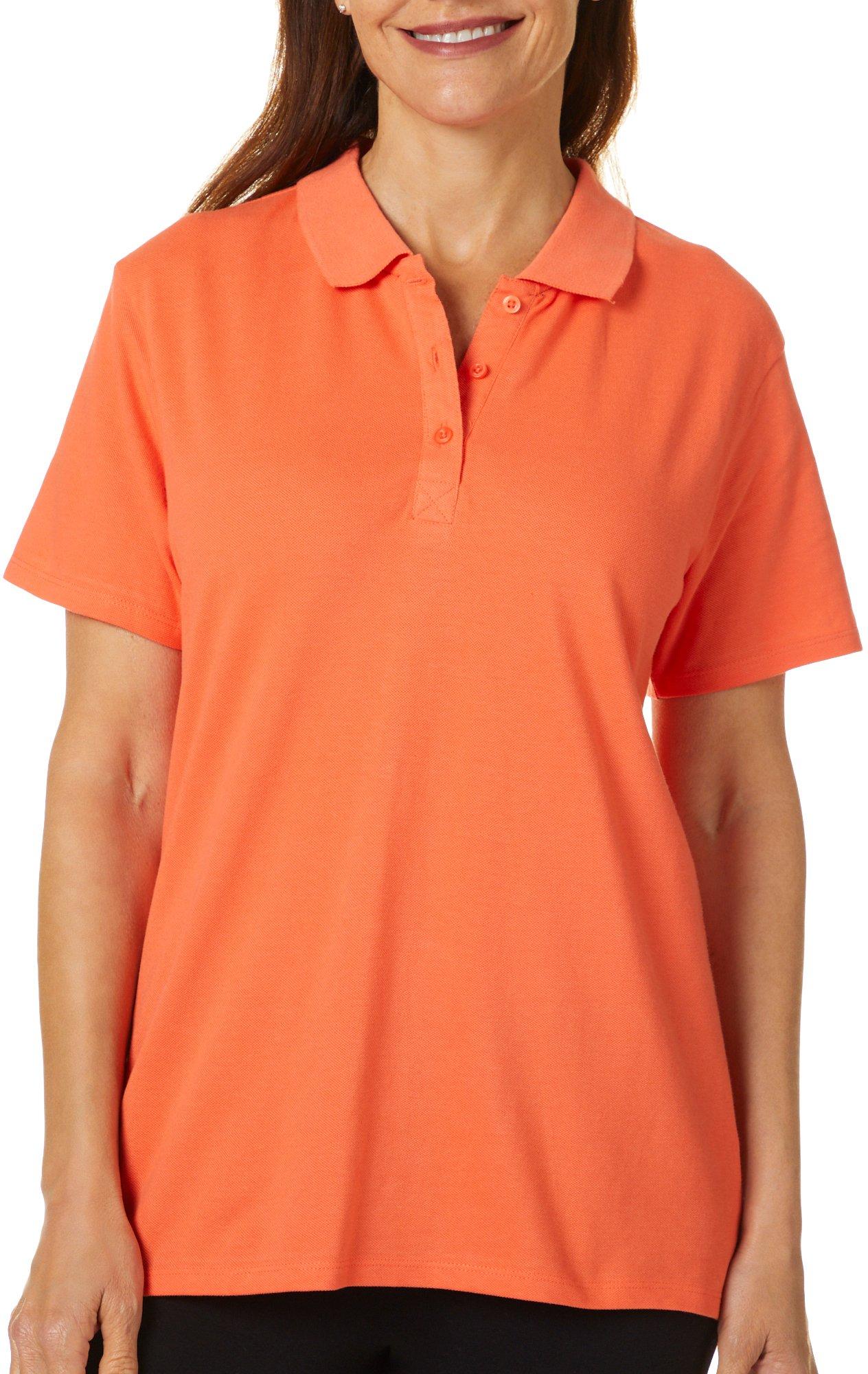 petite polo shirts