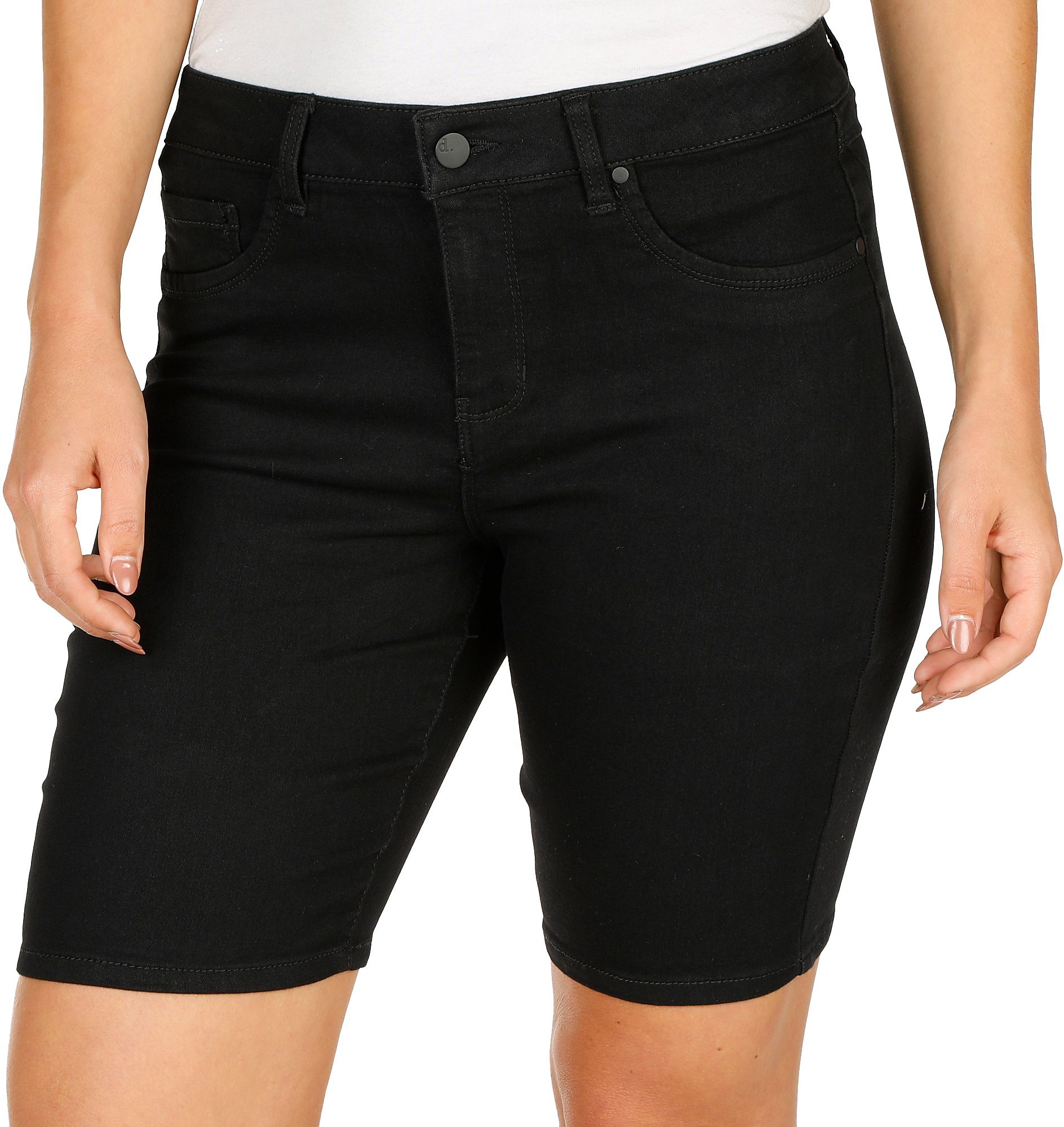 D. Jeans Petite High Waist Bermuda Shorts | eBay