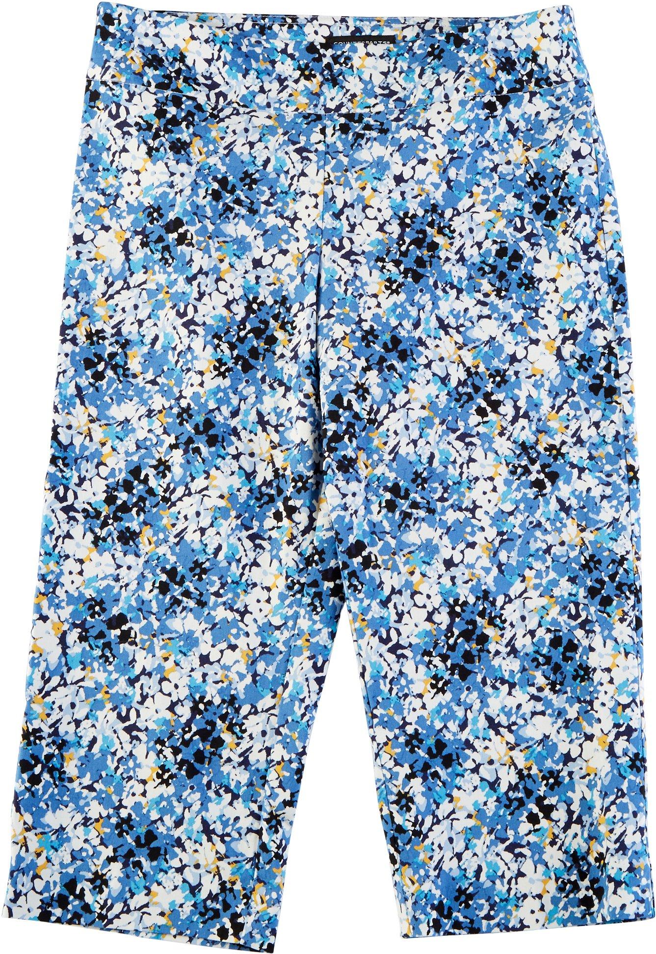 floral print capris