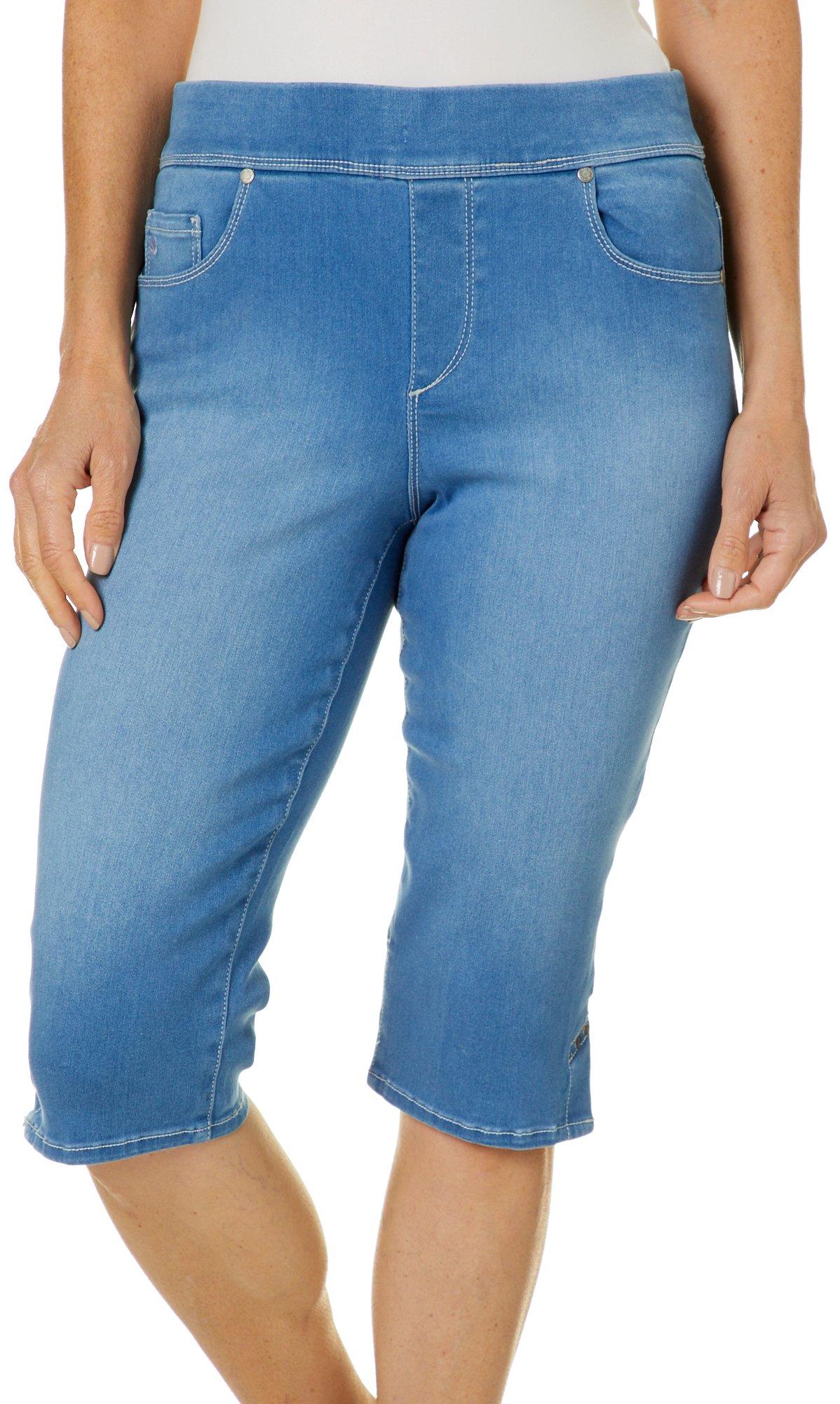 gloria vanderbilt petite short jeans