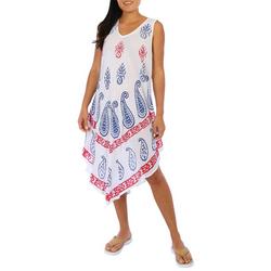 Womens Americana Sleeveless Dress