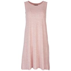 Dalia Womens Solid Relaxed Fit Tank Dress