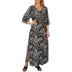 HARPER 241 Womens Zebra Maxi Dress