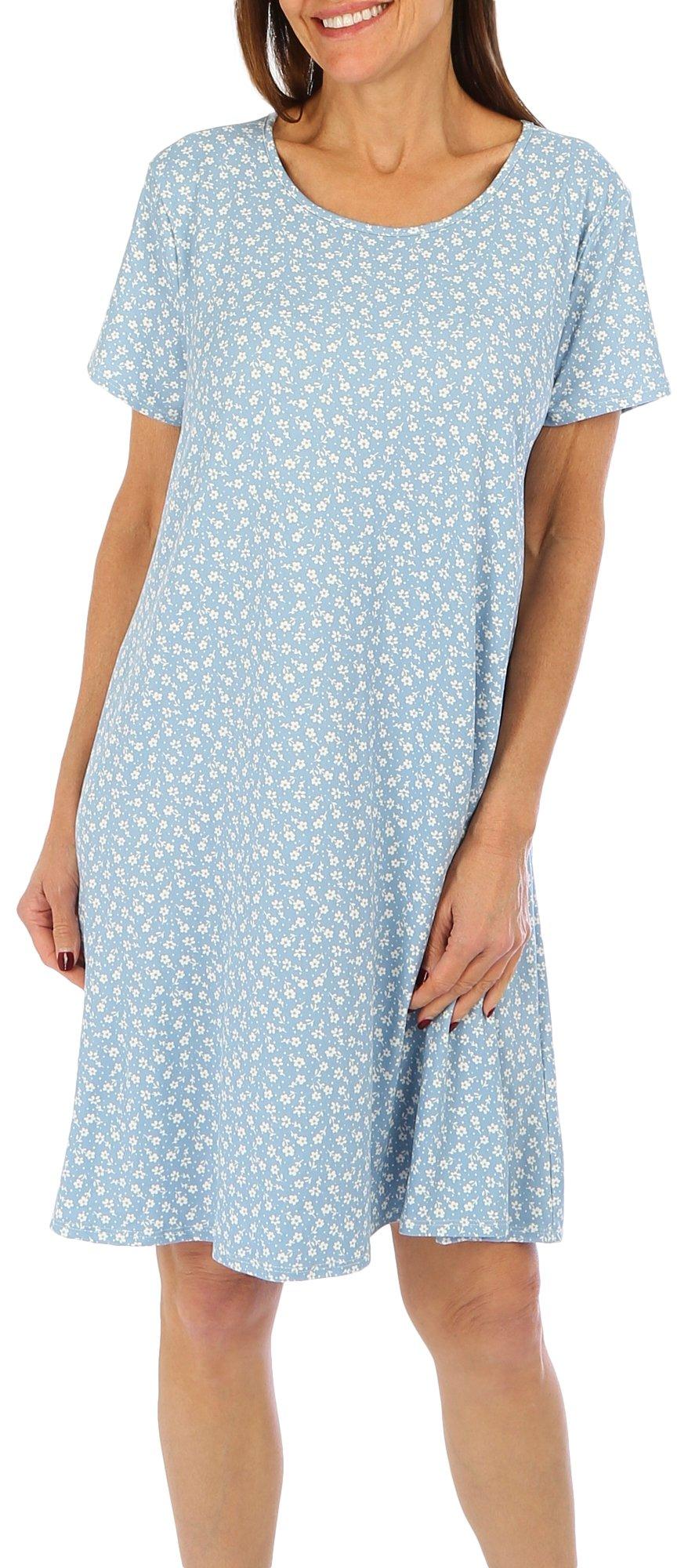 Harlow and Rose Womens Ditsy Short Sleeve Dress