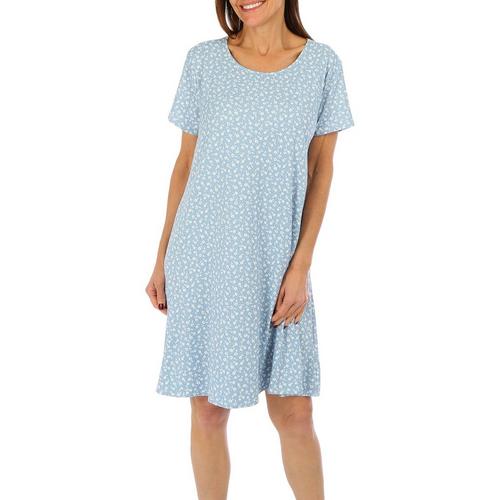 Harlow and Rose Womens Ditsy Short Sleeve Dress