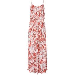Late August Womens Fall Leaves Maxi Dress