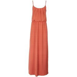 NAIF Late August Womens Solid Maxi Dress