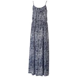 Late August Womens Leaves Maxi Dress