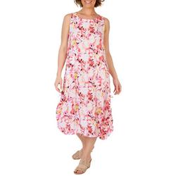Womens 2-Way of Wearing Floral Dress