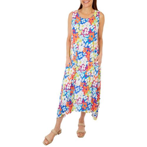Water Lily Womens 2-Way of Wearing Floral Patio