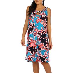 Fig and Olive Womens Print Sleeveless Dress