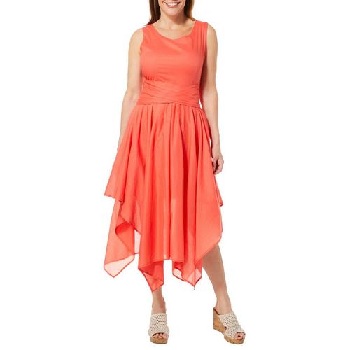 Western Handkerchief Hem Dress