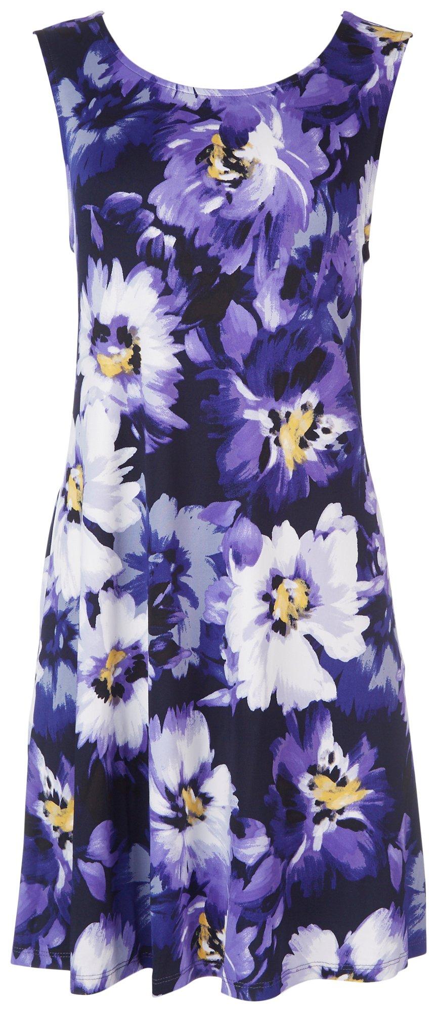 Womens Violet Sun Dress
