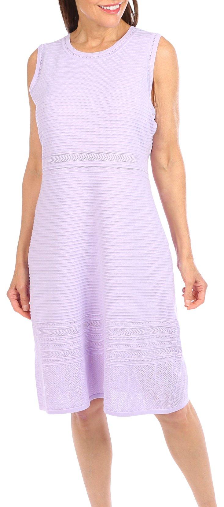 Nanette Lepore Womens Solid Sleeveless Dress