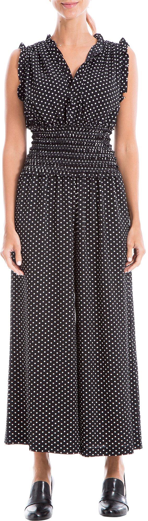 max studio polka dot jumpsuit