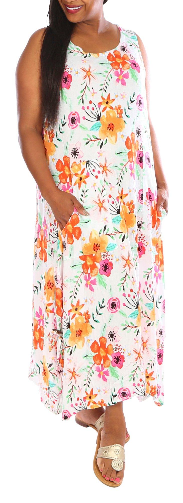 Water Lily Plus Print Wear Two Way Patio