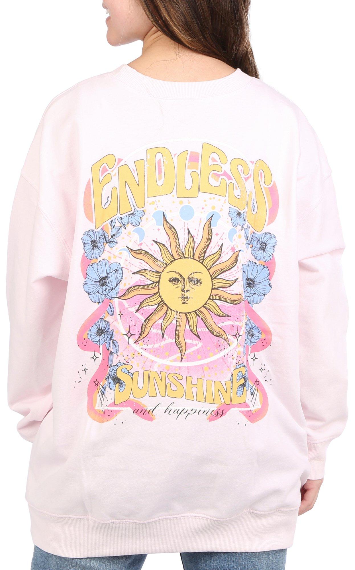 Rebellious One Juniors Endless Sun Sweatshirt