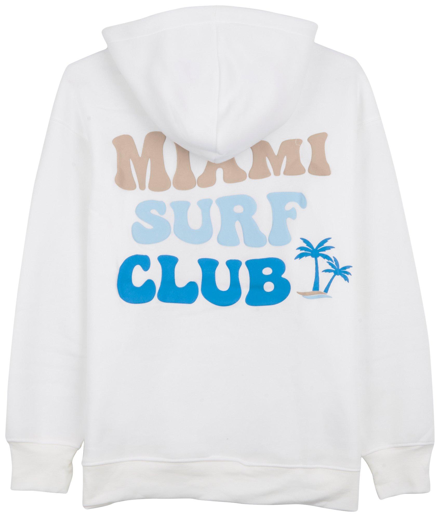 No Comment Juniors Miami Surf Club Hoodie