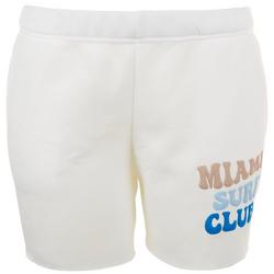 Juniors Miami Surf Club Knit Shorts