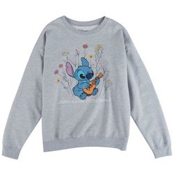 Disney Juniors Stitch Little Things Long Sleeve Top