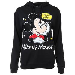 Juniors Mickie Mouse Hoodie Long Sleeve Sweatshirt