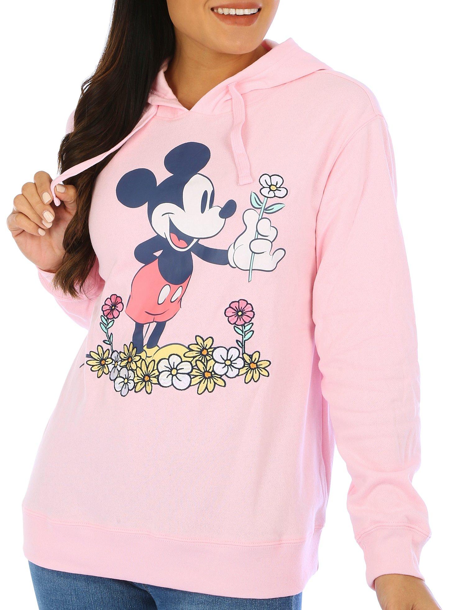 Disney Mickie Mouse Hoodie Long Sleeve Sweatshirt